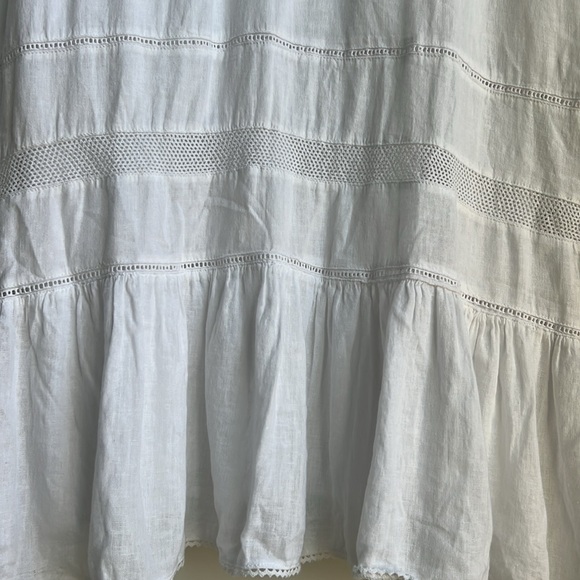 Rails  Kiki Midi Dress in White Lace Detail - Picture 8 of 16